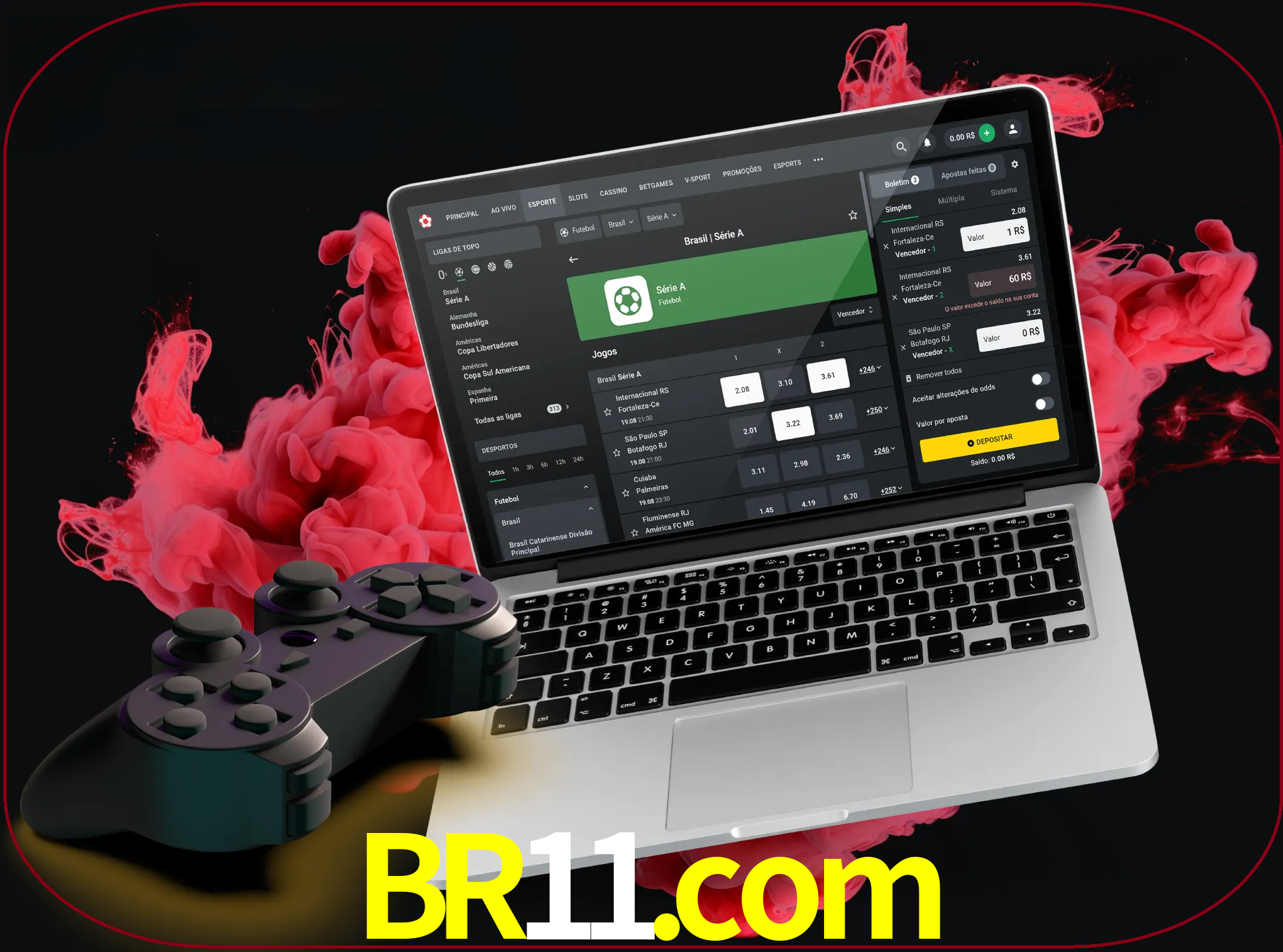 Visite a secção especial de jogos de vídeo em br11 para descobrir em que jogos pode apostar e ganhar muito dinheiro.
